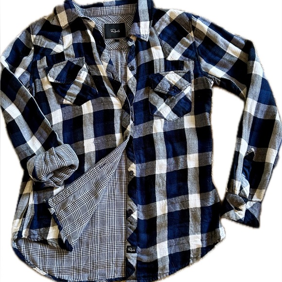 Rails Kendra Soft Flannel Button Down Shirt XS - Picture 2 of 8